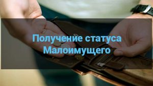 получить статус документов малоимущего